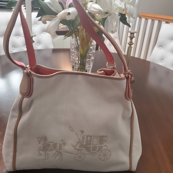 Coach Horse and Carriage Canvas Bag - Picture 2 of 6